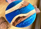 Blue round ocean table! | Cocktail Table in Tables by Erik Norling Designs 🇺🇸