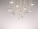Lilly Chandelier | Chandeliers by Ovature Studios. Item composed of brass