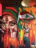 Middle Eastern Graffiti | Murals by Art By David Anthony | Falafel Houz in Grimsby. Item composed of synthetic