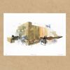 "Integration Attempt" Limited Edition Print | Prints by Alyssa Dennis. Item composed of paper