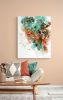 Winter by the sea 14 (the hills) | Oil And Acrylic Painting in Paintings by Cristina Dalla Valentina. Item composed of canvas & synthetic compatible with contemporary and modern style