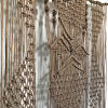 Large Driftwood Macramé Neutral Tan Brown | Macrame Wall Hanging in Wall Hangings by MACRO MACRAME by Maeve Pacheco. Item composed of wood and cotton in boho or coastal style