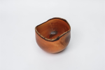 Natural‑Edge Walnut Vessel–Hand‑Turned Sculptural Art Object | Decorative Bowl in Decorative Objects by Holzkunst Samuel Meisinger. Item made of wood compatible with art deco and rustic style