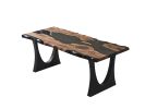 Black Walnut Live Edge Dining Table - Kitchen Table | Tables by Tinella Collection. Item composed of wood compatible with contemporary and country & farmhouse style
