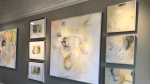 Abstract Paintings | Oil And Acrylic Painting in Paintings by Anne C. Faber | Art Post Gallery in Northbrook. Item made of canvas with synthetic