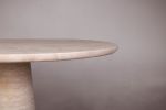 Travertine Dining Table.Marble Dining Table.Dining Room | Tables by HamamDecor LLC. Item composed of marble compatible with minimalism and contemporary style