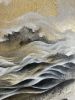 Endless flow | Oil And Acrylic Painting in Paintings by Francesca Borgo. Item made of synthetic compatible with minimalism and contemporary style