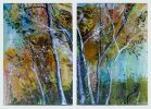 Autumn Song in Kilnformed Glass | Mixed Media by Alice Benvie Gebhart | Private Residence, Provincetown, MA in Provincetown. Item composed of glass