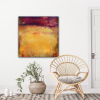 Cabernet Sunset | Oil And Acrylic Painting in Paintings by Tara Catalano Studios. Item made of canvas with synthetic works with modern style