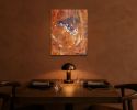 The Light Moving On | Oil And Acrylic Painting in Paintings by PUGMATIK. Item made of canvas works with contemporary & country & farmhouse style