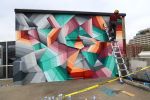 Elliston Garage murals | Street Murals by Nathan Brown. Item composed of synthetic