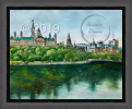 Skyline | Watercolor Painting in Paintings by Maurice Dionne FINEART | Foyer Gallery Ottawa in Ottawa. Item made of paper