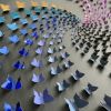 Rainbow Swirl - butterfly art | Wall Sculpture in Wall Hangings by Lorna Doyan