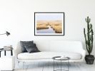 New England coastal wall art, 'Salt Marsh' landscape photo | Photography by PappasBland. Item composed of paper in contemporary or coastal style