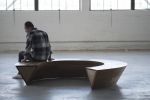 Round and Round Circular bench with hidden drawer | Benches & Ottomans by Makingworks. Item made of wood