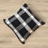 Set of 2 Assen printed cotton cushion | Pillows by Selligram. Item composed of cotton compatible with mid century modern and japandi style