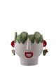 Carmelina la piccolina con orecchini | Vase in Vases & Vessels by Patrizia Italiano. Item composed of ceramic