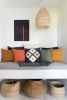Thanon Wall Quilt | Tapestry in Wall Hangings by Vacilando Studios. Item composed of wood & cotton