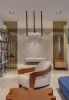 Rods Collection: Long Cylinder Light Pendant | Pendants by Atrix Lighting. Item composed of metal