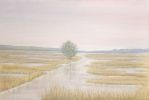 Creek and Tree | Oil And Acrylic Painting in Paintings by Bella Bigsby. Item composed of synthetic