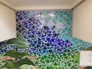 Kitchen Backsplash | Mosaic in Art & Wall Decor by Annie Sinton Glass. Item made of ceramic