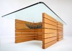 Floating in Space | Coffee Table in Tables by Carol Jackson Furniture. Item made of wood & aluminum compatible with minimalism and contemporary style