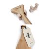 Black Wagülen Painted Paddle - Decor Object | Wall Sculpture in Wall Hangings by Hualle. Item composed of wood in eclectic & maximalism or art deco style