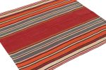 Vintage Qashqai Persian Jajim Kilim in with Multicolor | Area Rug in Rugs by Rug and Kilim
