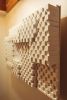 "94483 Block" 3D Wood Wall Art | Wall Sculpture in Wall Hangings by Gabriel Gaffney Smith. Item composed of wood