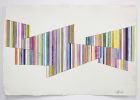 Commissioned triptych for South Miami home | Mixed Media by Johanna Boccardo. Item made of paper with synthetic