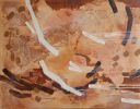 Sandy Miles | Oil And Acrylic Painting in Paintings by PUGMATIK. Item made of canvas works with minimalism & contemporary style