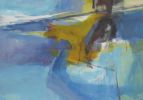Esplanade, original abstract painting | Oil And Acrylic Painting in Paintings by Trudie Tara Moulton | La Quinta Resort & Club in La Quinta. Item composed of canvas and synthetic