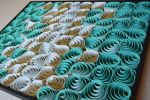 No. 22 Acoustic Diffuser Panel - Gradient Modern Abstract | Wall Sculpture in Wall Hangings by Joseph A