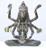 Modern Shiva | Sculptures by Brian Mock | Hotel Zelos San Francisco in San Francisco. Item made of metal