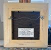 Beaver Skull, Winter Light In Handmade Burl Wood Frame | Mixed Media in Paintings by Catherine Twomey