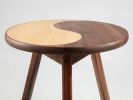 Yin Yang Side | Side Table in Tables by SouleWork. Item composed of wood