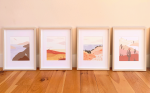 Bluffs | Prints by Elana Gabrielle. Item made of paper