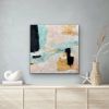 Travelogue | Oil And Acrylic Painting in Paintings by Melanie Biehle. Item composed of wood and canvas in mid century modern or coastal style