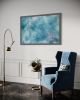Blue Hydrangea - 761 | Prints by MELISSA RENEE fieryfordeepblue  Art & Design. Item composed of canvas compatible with contemporary and country & farmhouse style