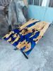 Blue Epoxy Table, Epoxy Olive Table, Olive Table | Dining Table in Tables by Brave Wood
