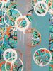 Urban Radians | Oil And Acrylic Painting in Paintings by Kari Souders. Item made of canvas compatible with boho and contemporary style