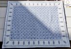 Indigo Ditsy - Poppies Quilt | Linens & Bedding by Jaipur Bloc House. Item composed of cotton