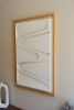 No. 113 Japandi Plaster Wall Relief - Scandinavian Decor | Wall Sculpture in Wall Hangings by Joseph A