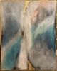 Crocadillain Brilliant Iridescent Teal | Mixed Media by Lori Sperier Art | The French Mix by Jennifer DiCerbo in Covington. Item made of canvas