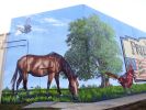 The Firendswood mural | Street Murals by Anat Ronen | Sherwin-Williams Paint Store in Friendswood