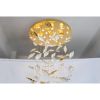 JT251 ELLIPSE LEAF FALL CHANDELIER | Chandeliers by alanmizrahilighting | New York in New York. Item composed of brass
