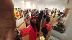 Art Exhibit - Form/Contrast by Mensah Bey & Christopher Kozak | Art Curation by Mensah Bey | MacArthur Center in Norfolk. Item composed of canvas