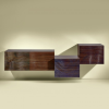 1323 Sideboard with Artistic Intervention by Paulo Neves | Storage by Luisa Peixoto Design. Item composed of wood compatible with contemporary and modern style