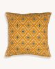 Zuma Handwoven Cushion Cover (YELLOW) | Pillows by Routes Interiors. Item made of cotton compatible with boho and eclectic & maximalism style