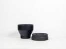 Congiunzioni - chiuso | Decorative Box in Decorative Objects by gumdesign. Item composed of stone and leather in modern style